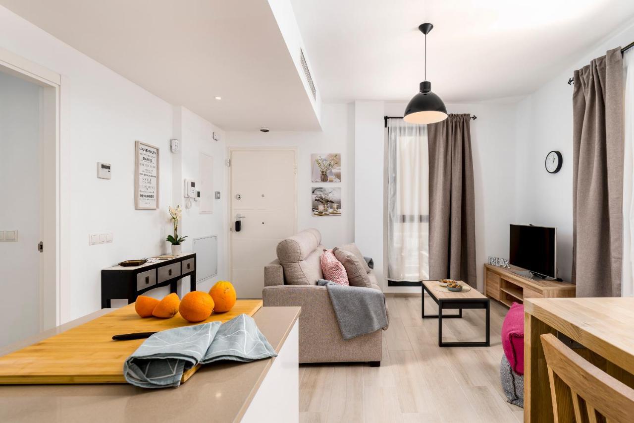 Apartamento Deluxe Con Piscina, Terraza & Parking Málaga Eksteriør bilde