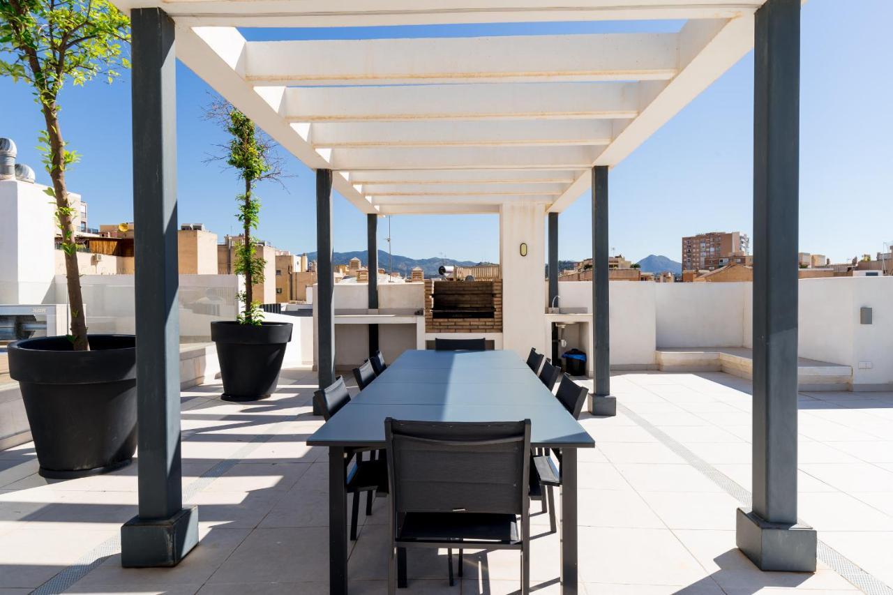 Apartamento Deluxe Con Piscina, Terraza & Parking Málaga Eksteriør bilde